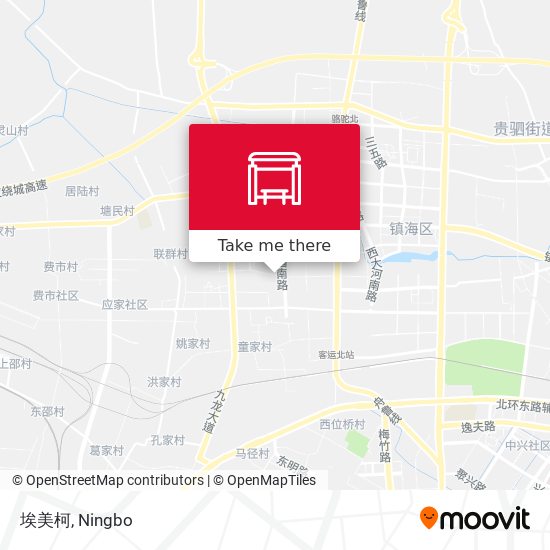 埃美柯 map