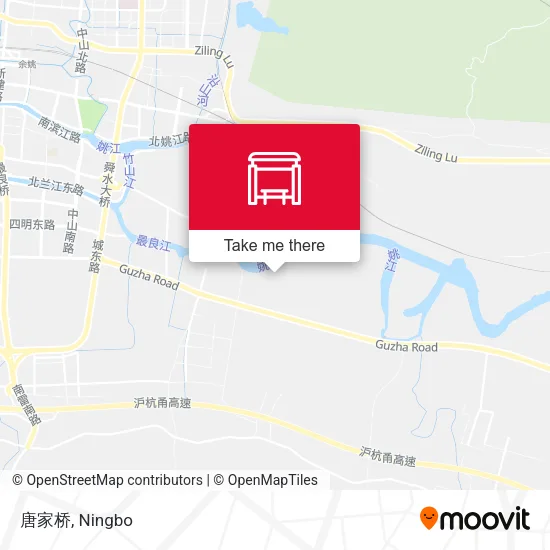 唐家桥 map