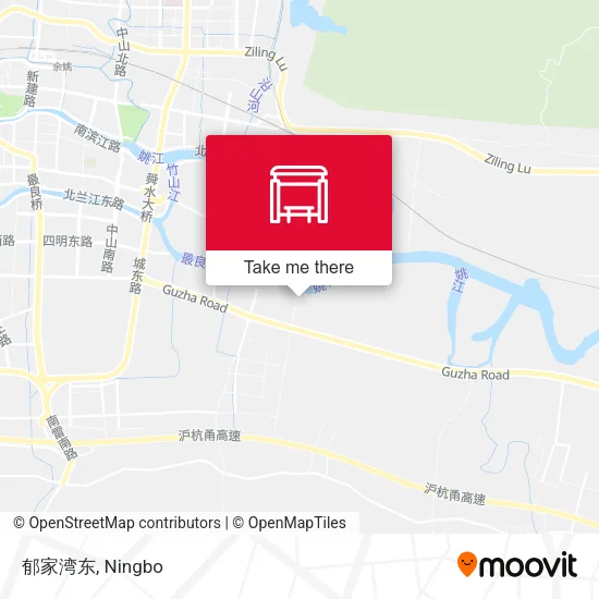 郁家湾东 map