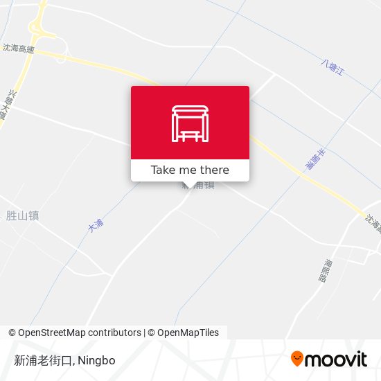 新浦老街口 map