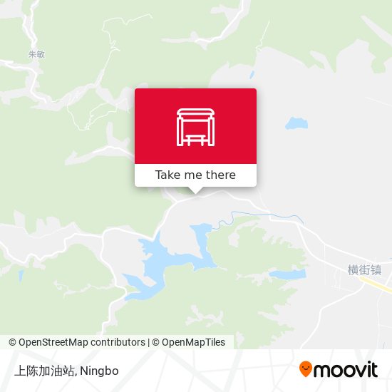 上陈加油站 map