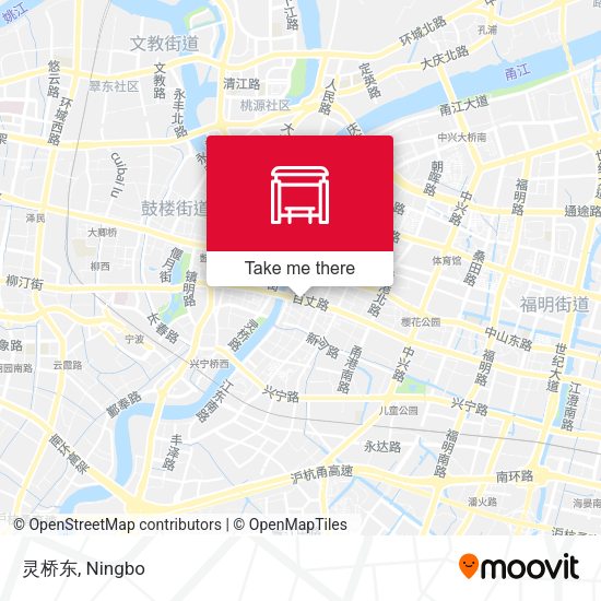 灵桥东 map