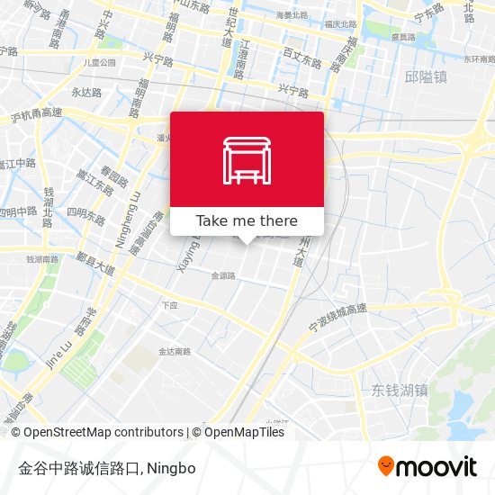 金谷中路诚信路口 map