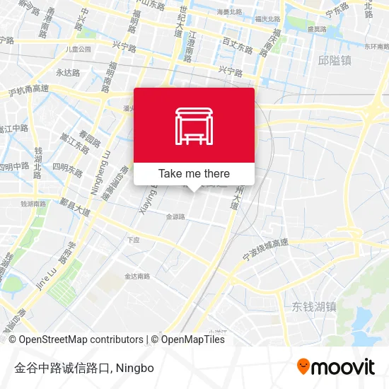 金谷中路诚信路口 map