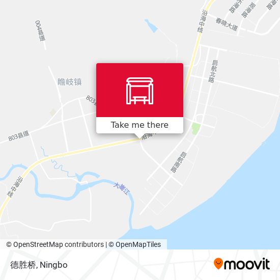 德胜桥 map