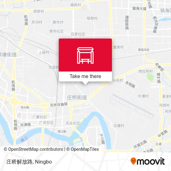 庄桥解放路 map
