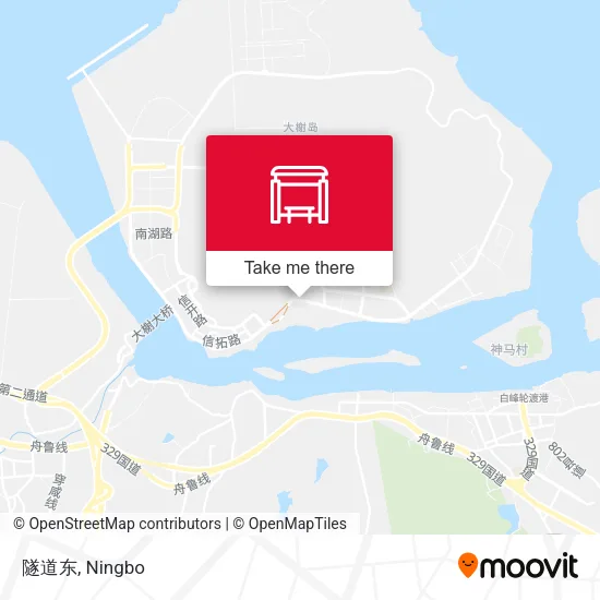 隧道东 map