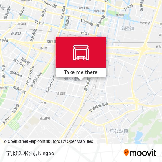 宁报印刷公司 map