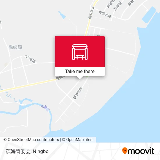 滨海管委会 map