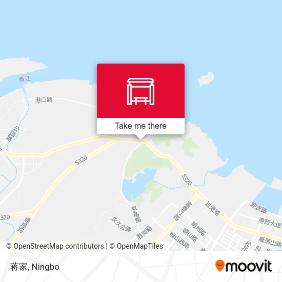 蒋家 map
