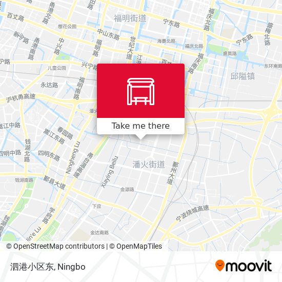 泗港小区东 map