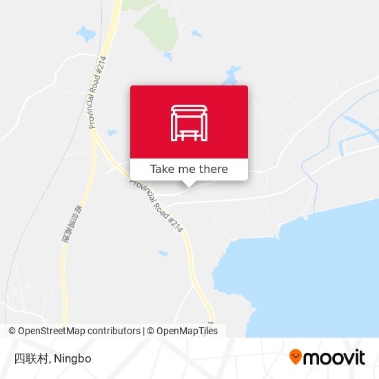 四联村 map