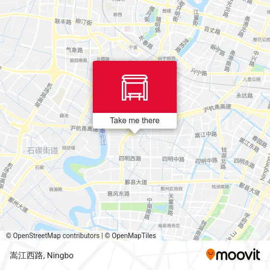 嵩江西路 map