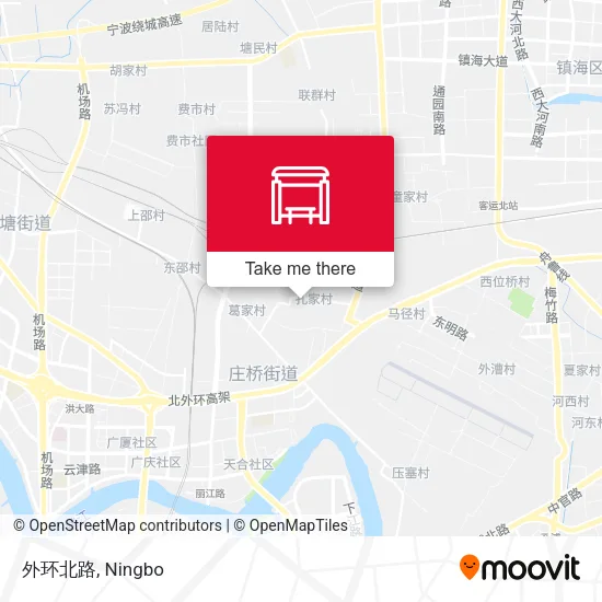 外环北路 map