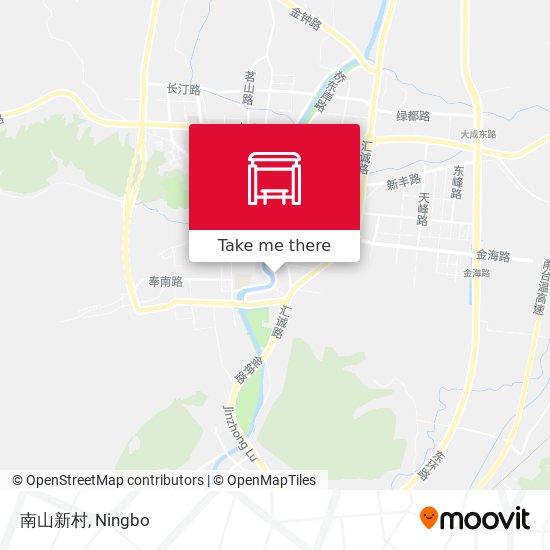 南山新村 map