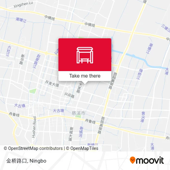 金桥路口 map