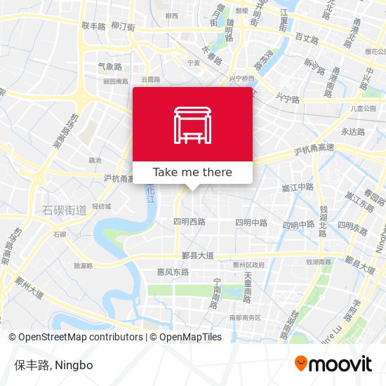 保丰路 map