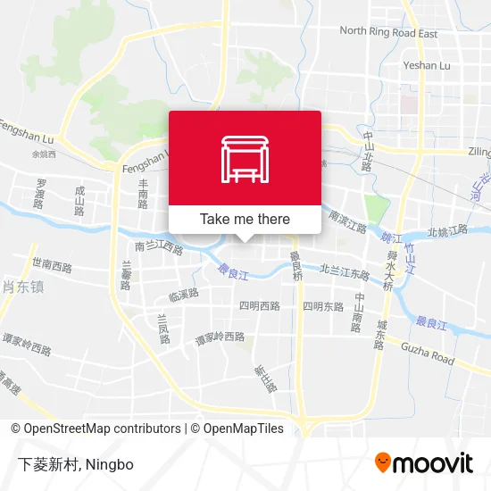 下菱新村 map