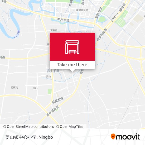 姜山镇中心小学 map