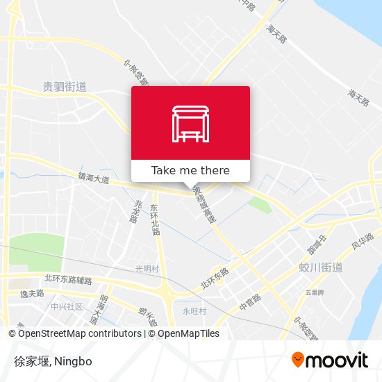 徐家堰 map