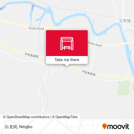 白龙岗 map