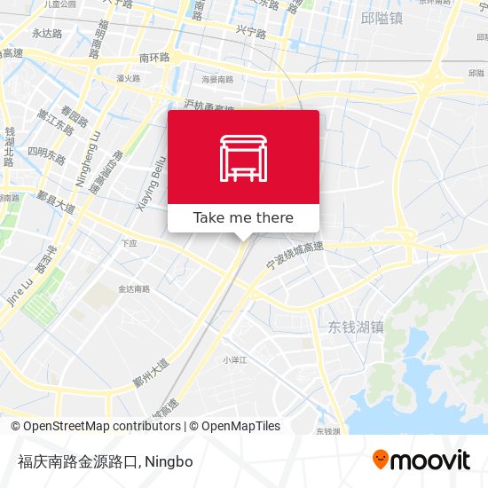 福庆南路金源路口 map