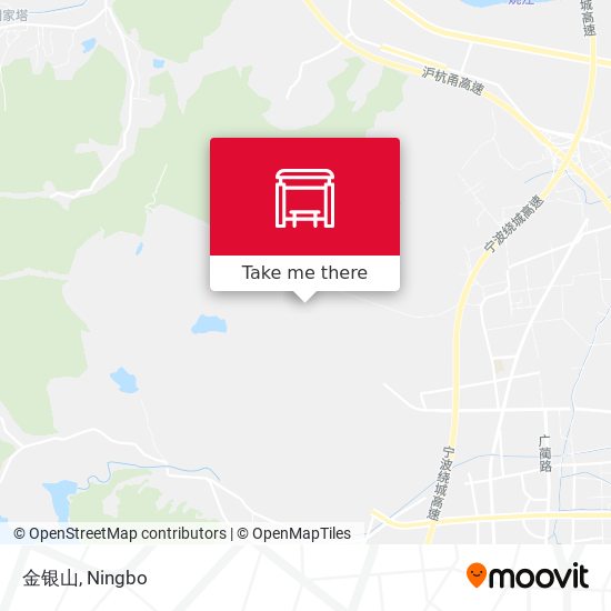 金银山 map