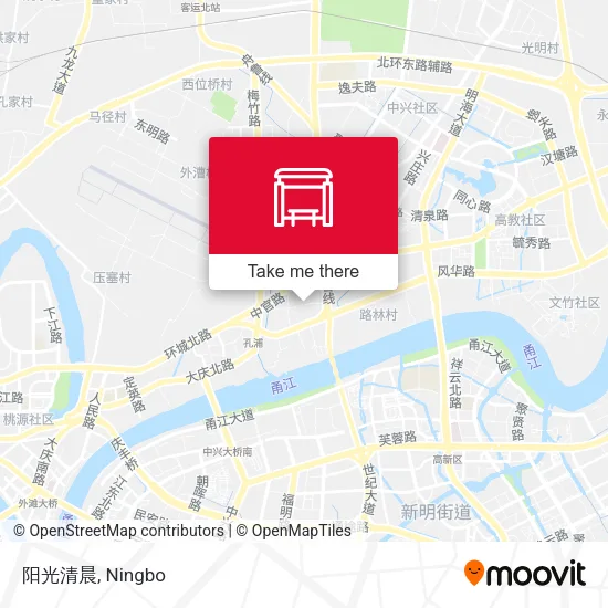 阳光清晨 map