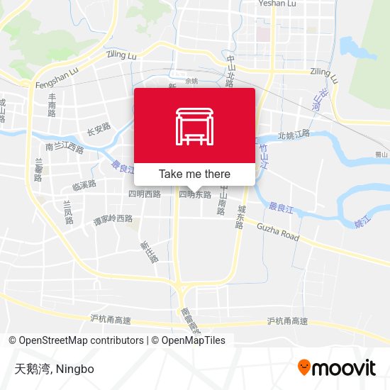 天鹅湾 map