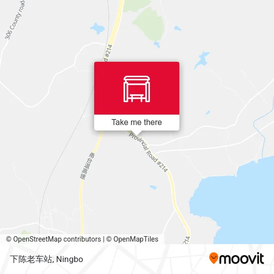 下陈老车站 map