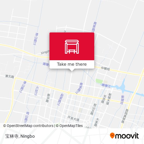 宝林寺 map