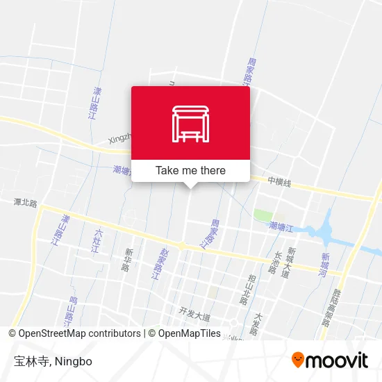 宝林寺 map