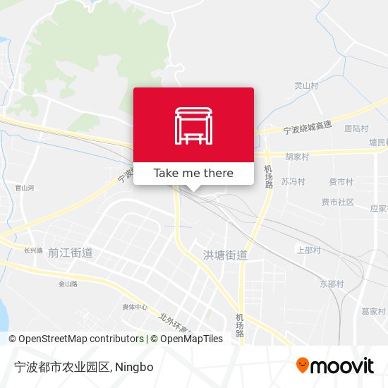 宁波都市农业园区 map