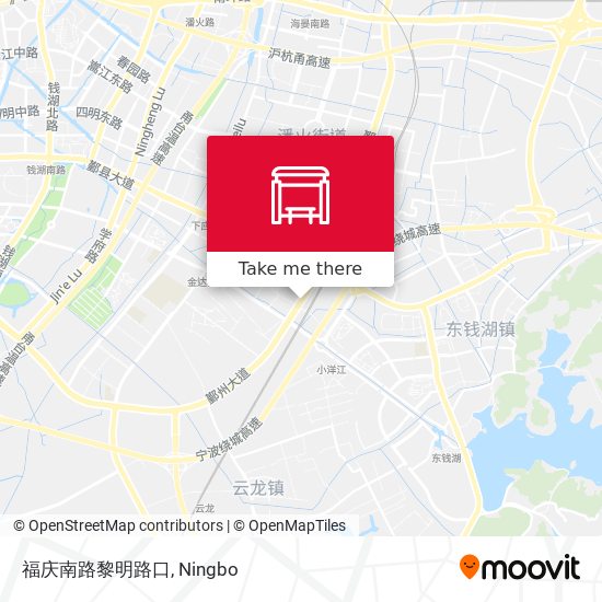 福庆南路黎明路口 map