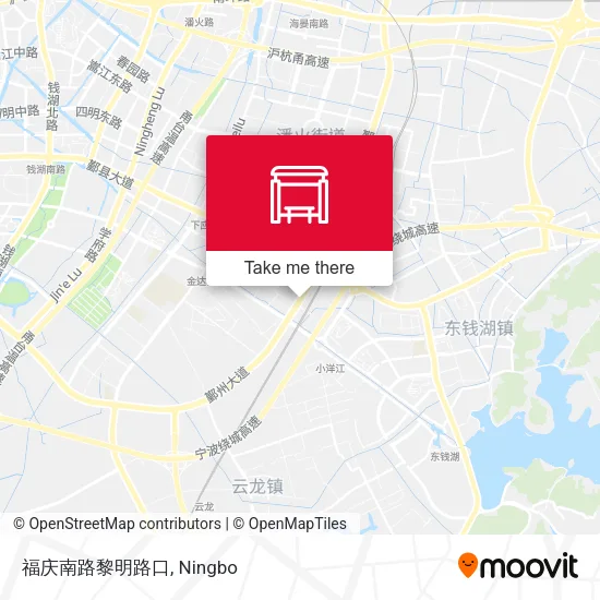 福庆南路黎明路口 map