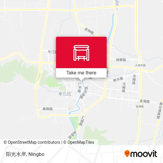 阳光水岸 map