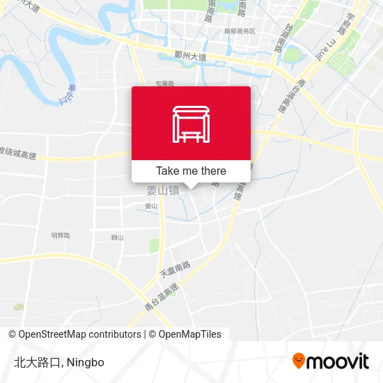 北大路口 map