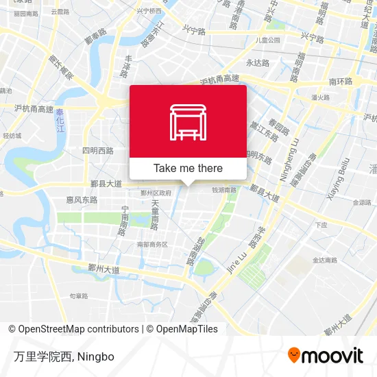 万里学院西 map