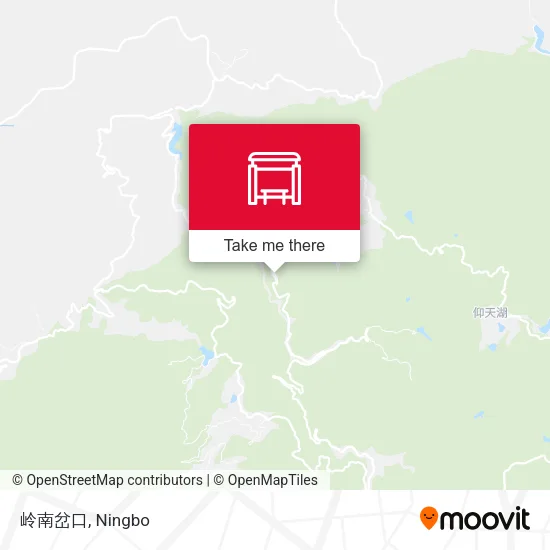 岭南岔口 map