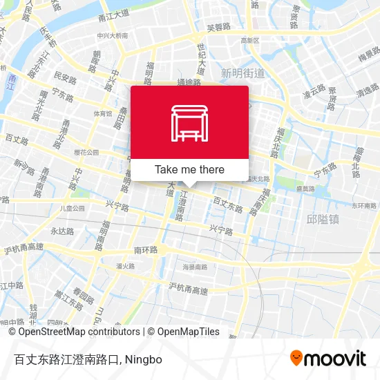 百丈东路江澄南路口 map
