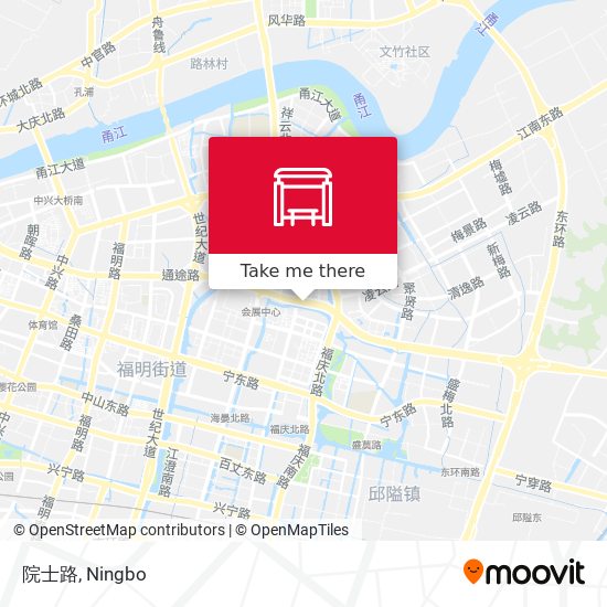 院士路 map