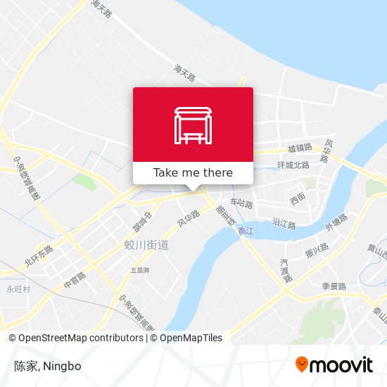 陈家 map