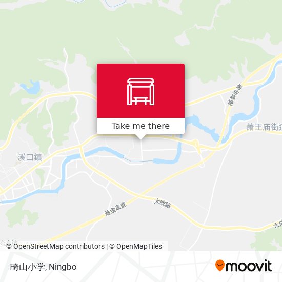 畸山小学 map