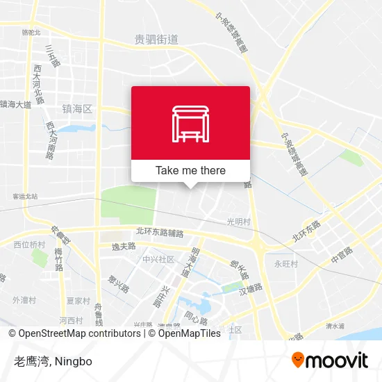 老鹰湾 map