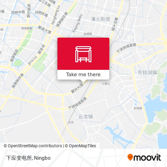 下应变电所 map