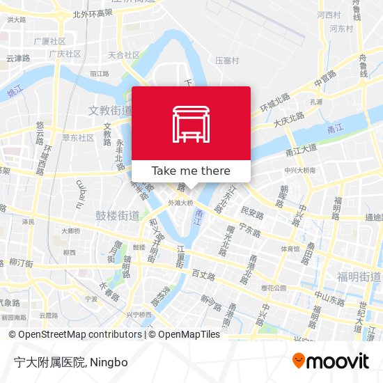 宁大附属医院 map