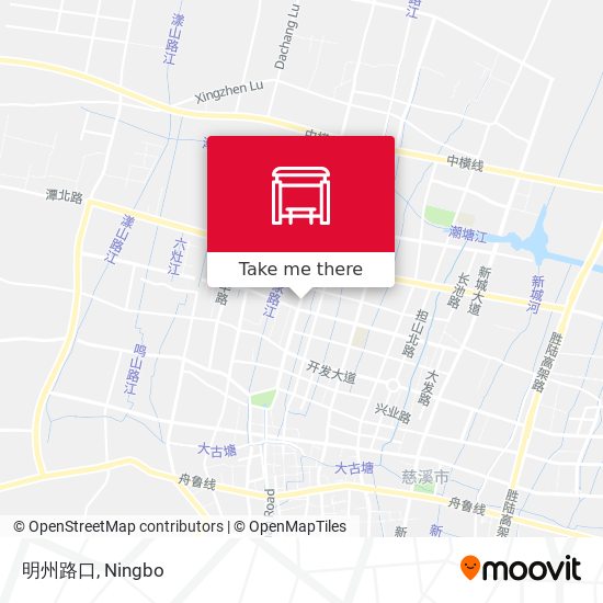 明州路口 map