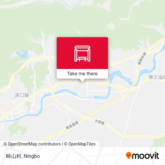 畸山村 map