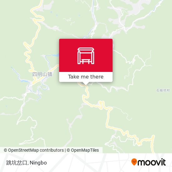 跳坑岔口 map