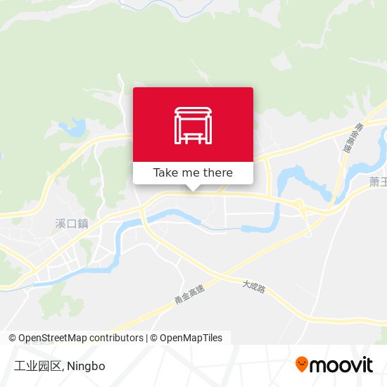 工业园区 map